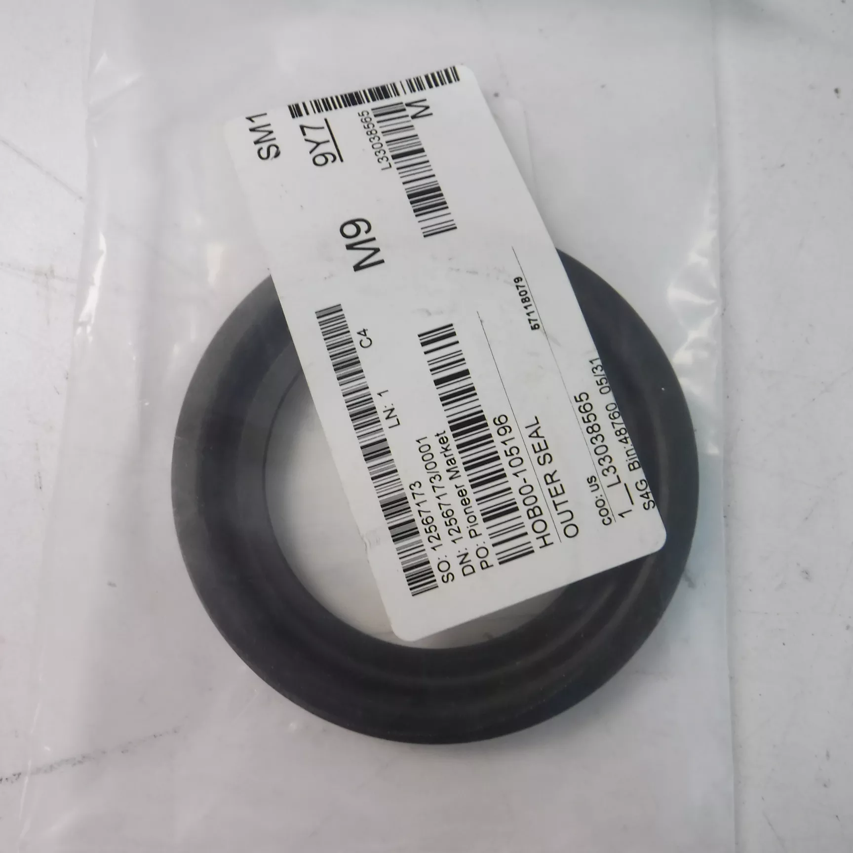 Hobart Outer Seal 00-105196 For Use With Mixer Grinder 4346