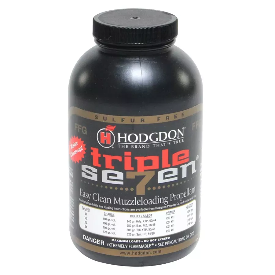 Hodgdon Triple Seven FFG Powder - 1 lb