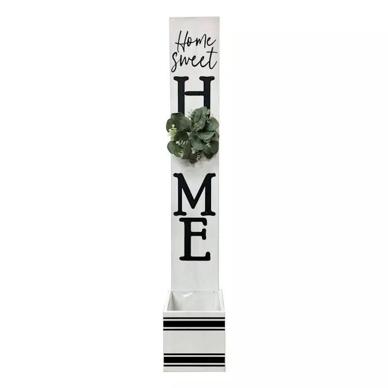 Home Farmhouse Leaner Planter Box