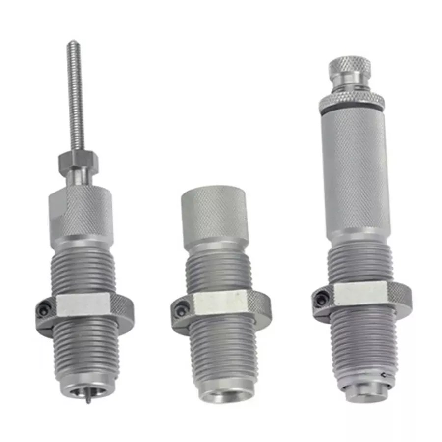 Hornady Custom Grade New Dimension Nitride 3-Die Set with Roll Crimp 9MM Luger