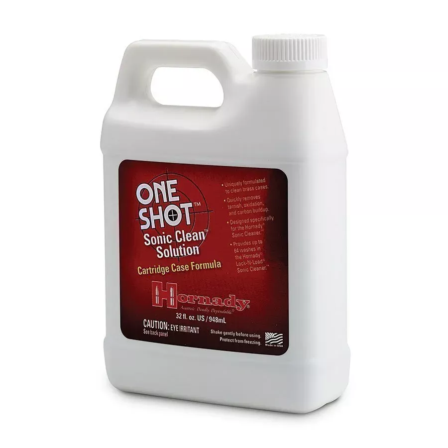 Hornady One Shot Sonic Cleaner Ultrasonic Case Cleaning Solution Liquid