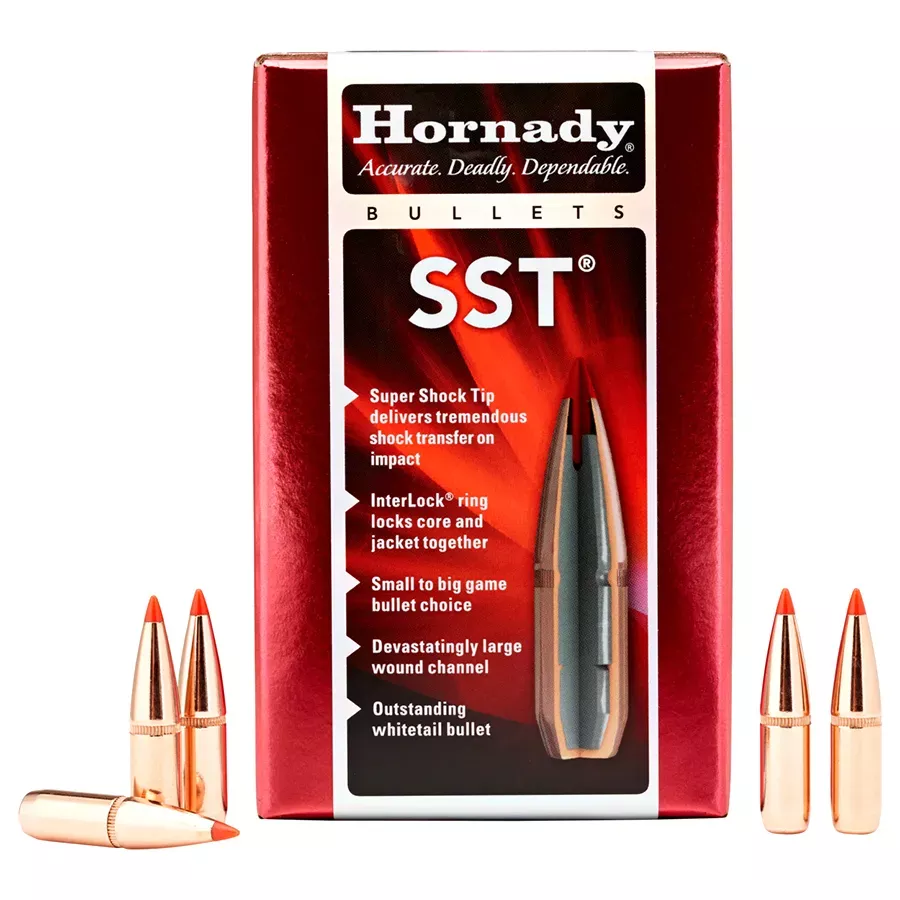 Hornady Super Shock Tip (SST) Rifle Bullet - 123GR