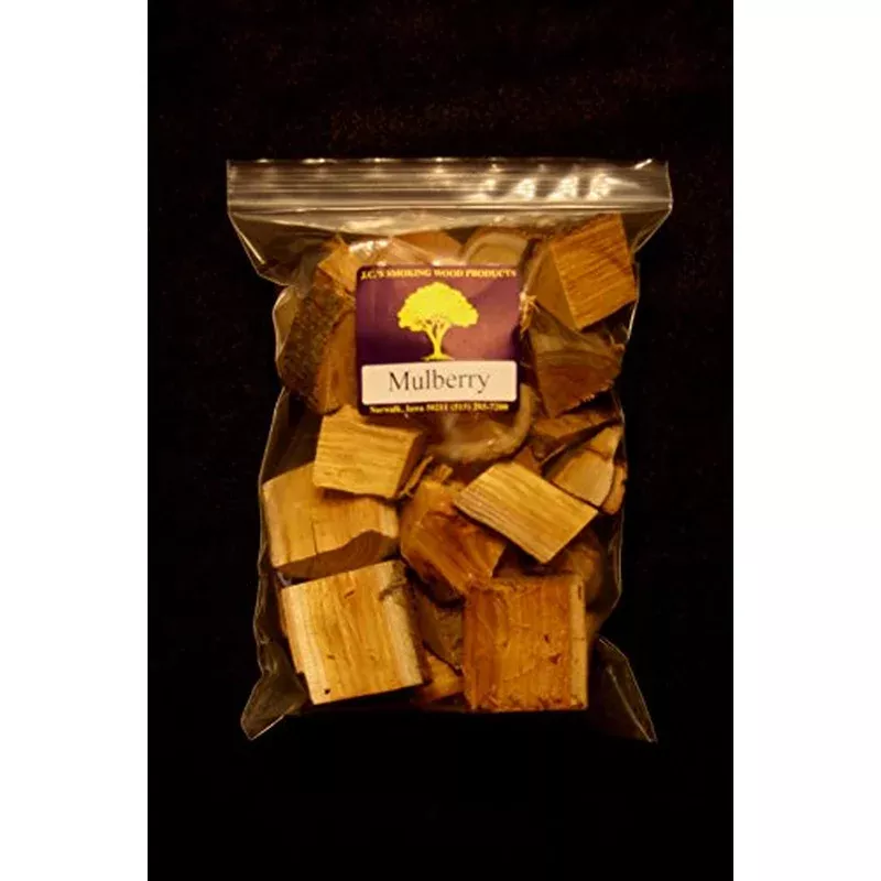 J.C.’s Smoking Wood Chunks – Gallon Sized bag – Mulberry