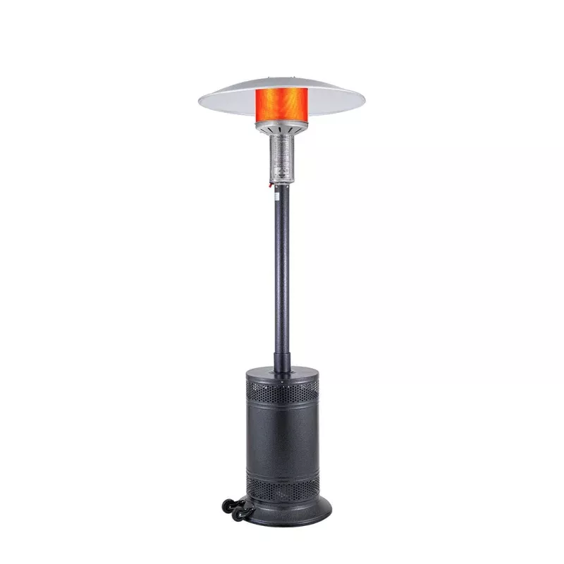 Jet/Silver vein PROPANE patio heater with push button ignition- 2 boxes