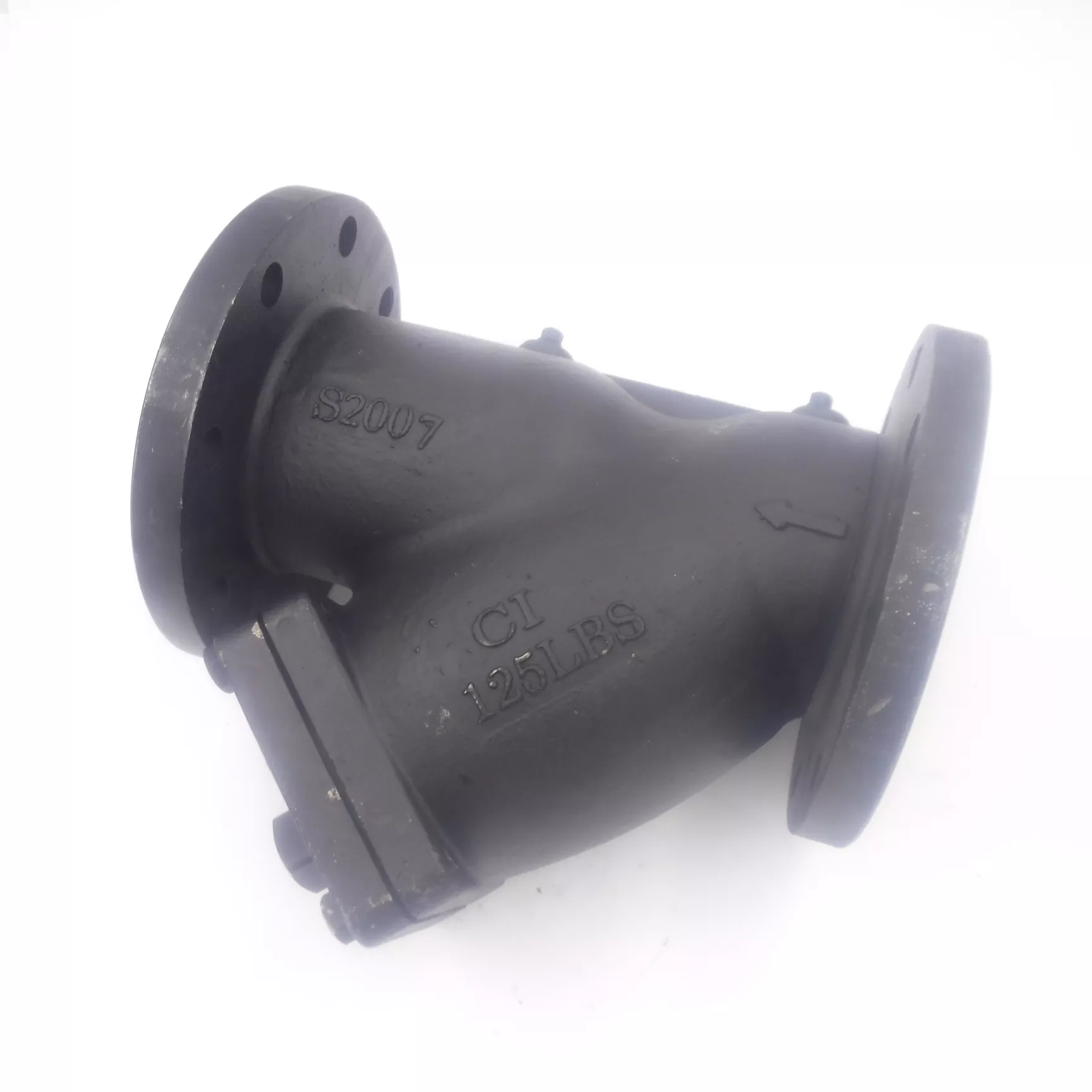 Keckley Y-Strainer Cast Iron Flanged 125lb Class 4″ Style A-7 S2007
