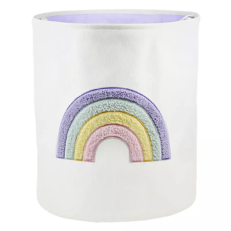 Kids Rainbow Laundry Hamper, Large