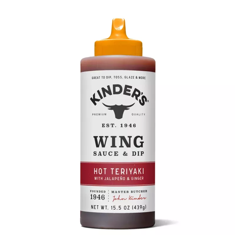 Kinder’s Hot Teriyaki Wing Sauce