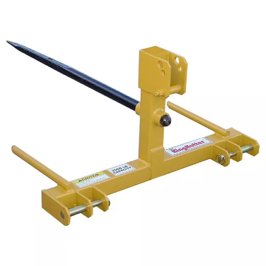 King Kutter 3 Point Bale Spear - 2000 lb