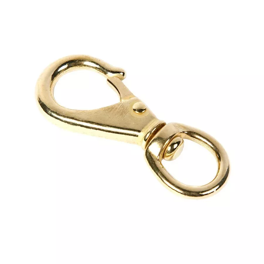 Koch Industries 249 Quick Snap, Rigid Round Eye, Bronze, 3/8" Eye Size - 5/8" - 70 lb. rating
