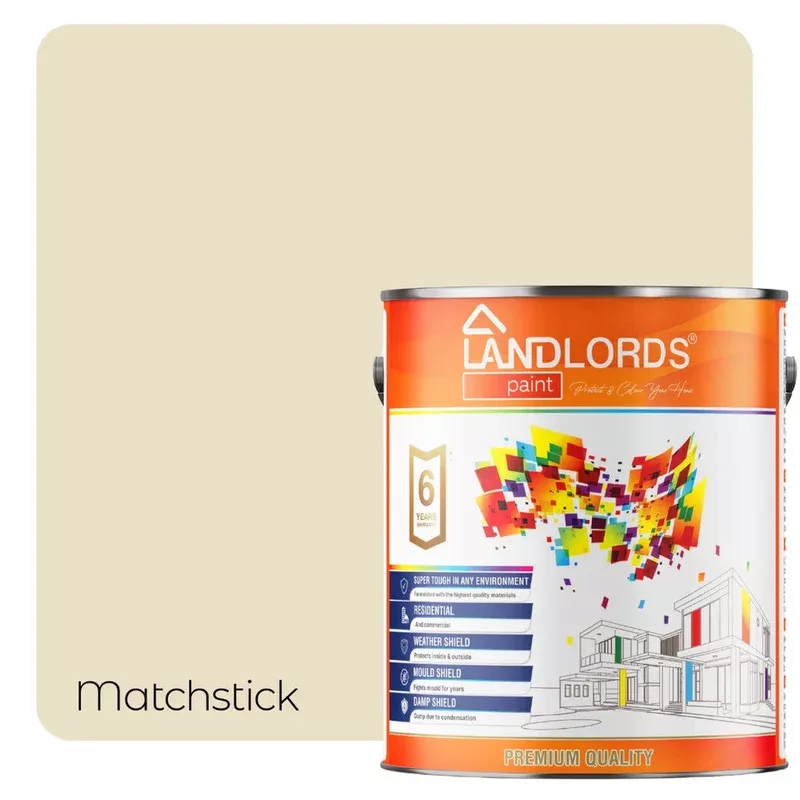 Landlords Paint Eggshell Paint – Durable Low Sheen Interior Finish