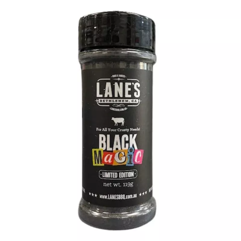 Lanes BBQ Black Magic Rub 350g – Limited Edition