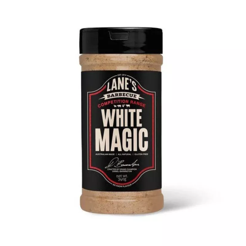 Lanes BBQ White Magic Rub 340g – Limited Edition