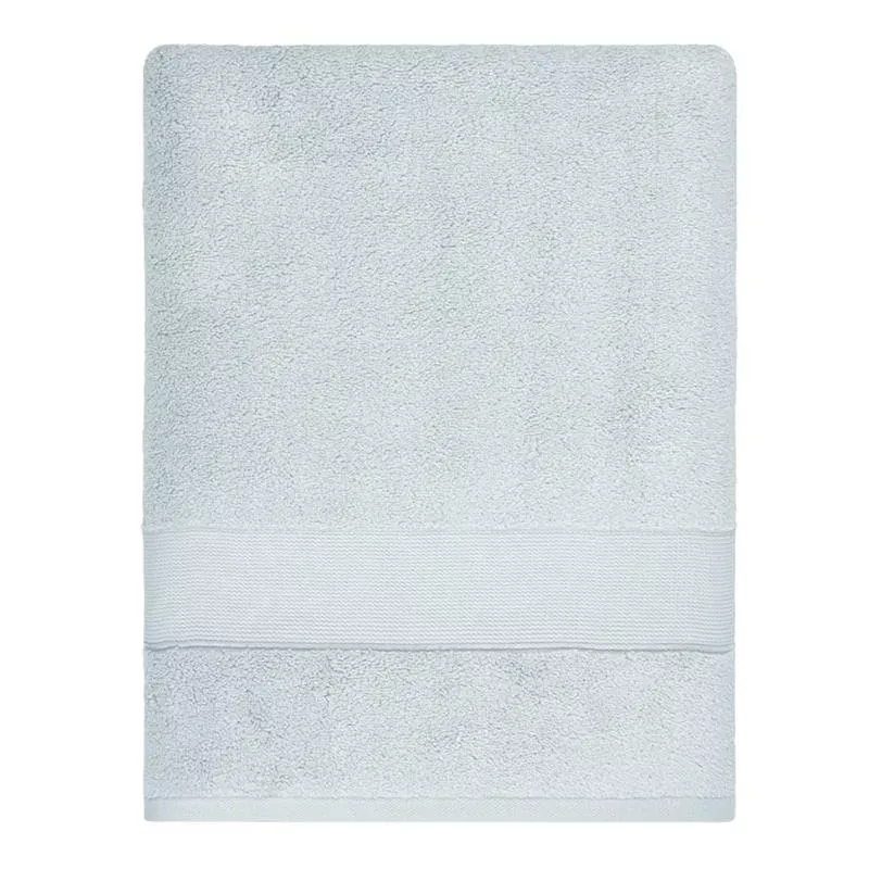 Light Blue Egyptian Cotton Bath Sheet, 40x70