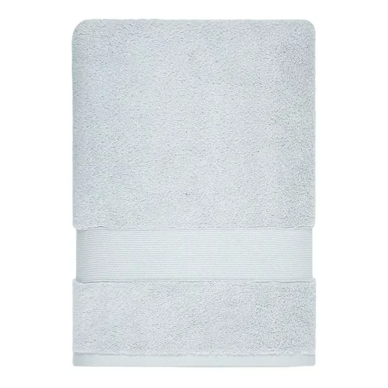 Light Blue Egyptian Cotton Bath Towel, 30x60