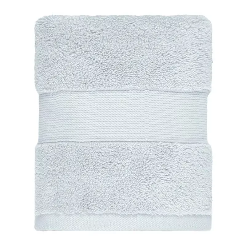 Light Blue Egyptian Cotton Hand Towel, 16x30
