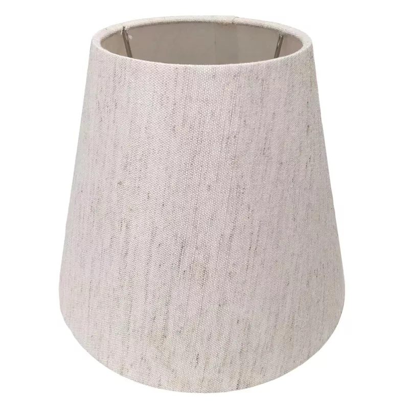 Light Tan Tapered Drum Table Lamp Shade, 7"