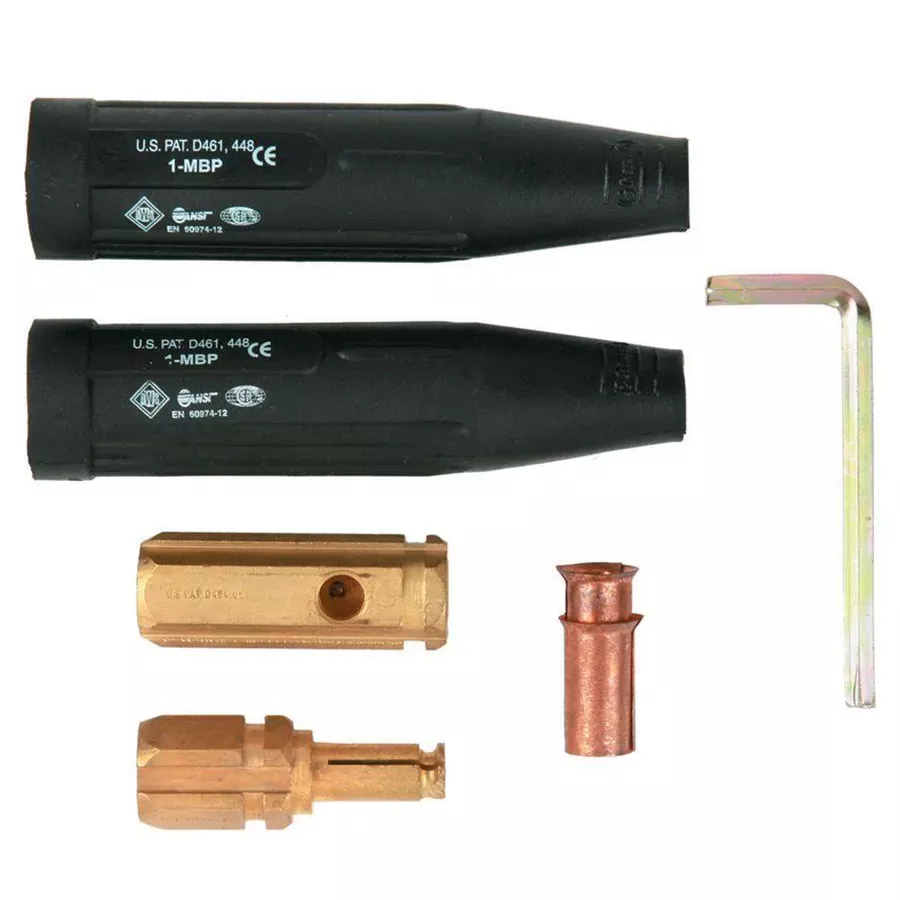 Lincoln Electric Cable Connector Set - #4-#1 Cable