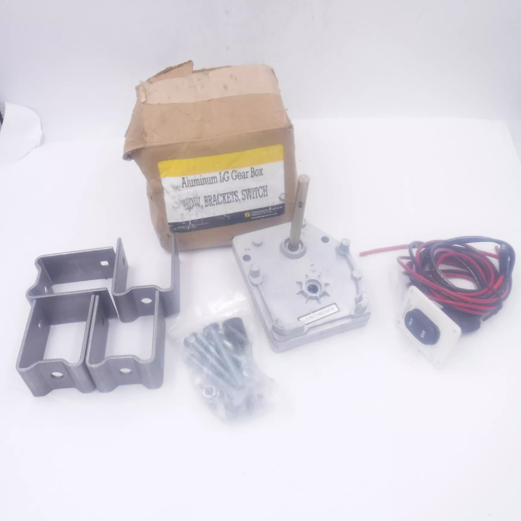 Lippert 276602 Venture Fifth Wheel Landing Gear Box W/ Control Switch & Brackets