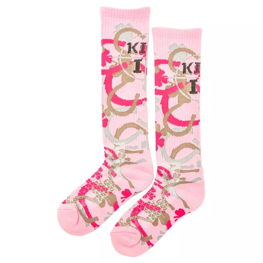 Lucky Chuck Women's Camo Kill It Performance Boot Socks - Pink - One Size Fits Most