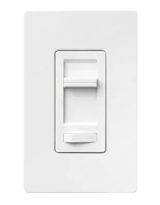 Lutron LECL-153PH-WH-C Single Pole 150W/120V 3-Way CFL/LED Dimmer, White