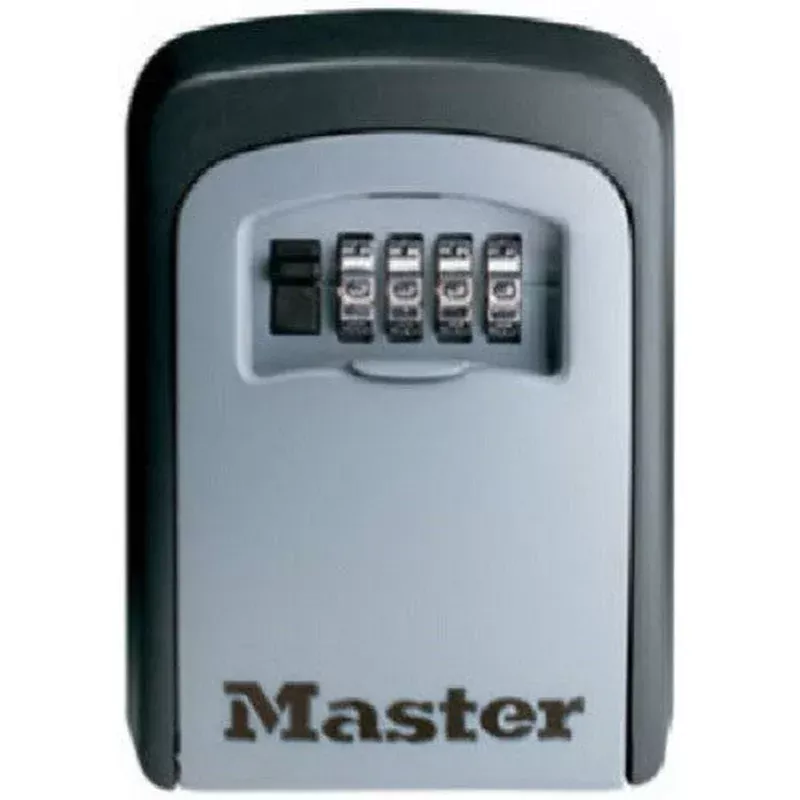 Master Lock 5401D 4 Dial Resettable Combination Key Storage Lock Box – Quantity of 2