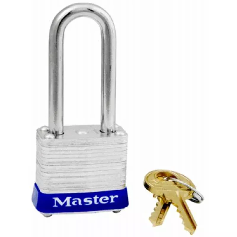 Master Lock 7KALF-P812 1-1/8 Inch Keyed Alike Laminated Padlock – Quantity of 1