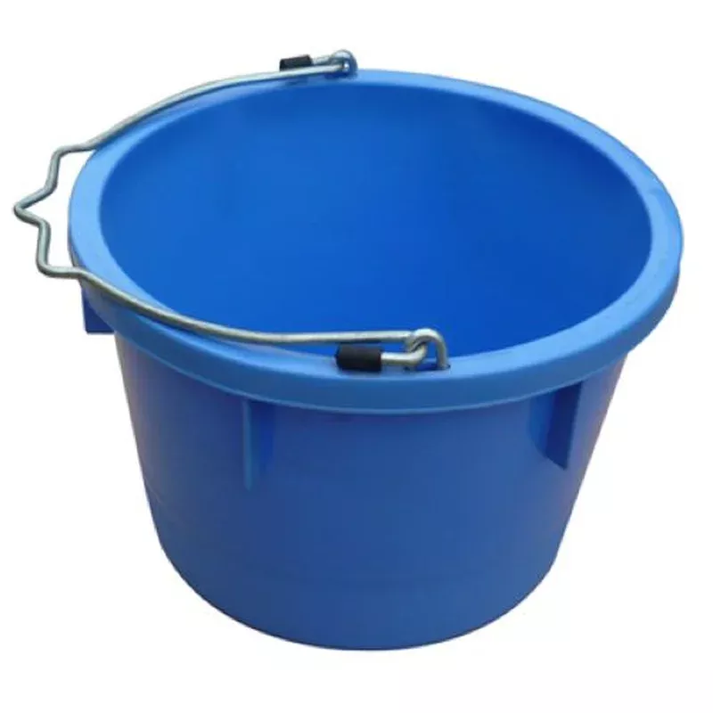 Master Rancher MR8QP/UB-SKYBLU 8-Quart Sky Blue Poly Resin Farm & Ranch Utility Bucket Pail – Quantity of 1