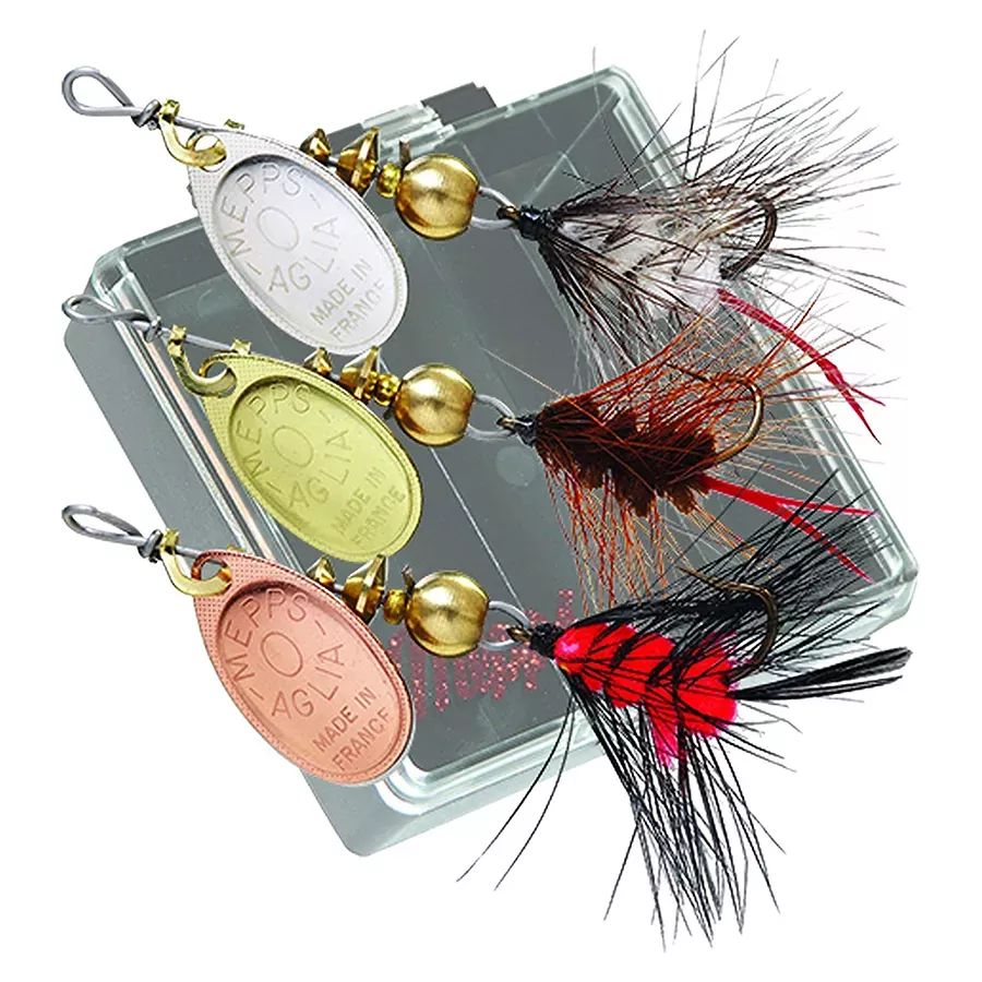 Mepps Aglia Wooly Worm Trout Pocket Pack