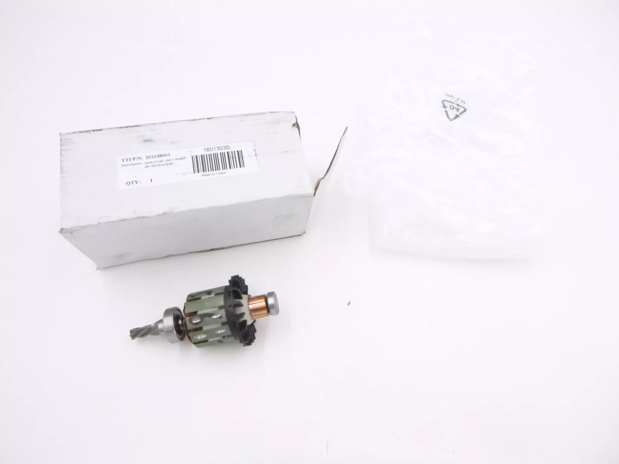 Milwaukee 16-01-3030 Service Motor Armature Assembly