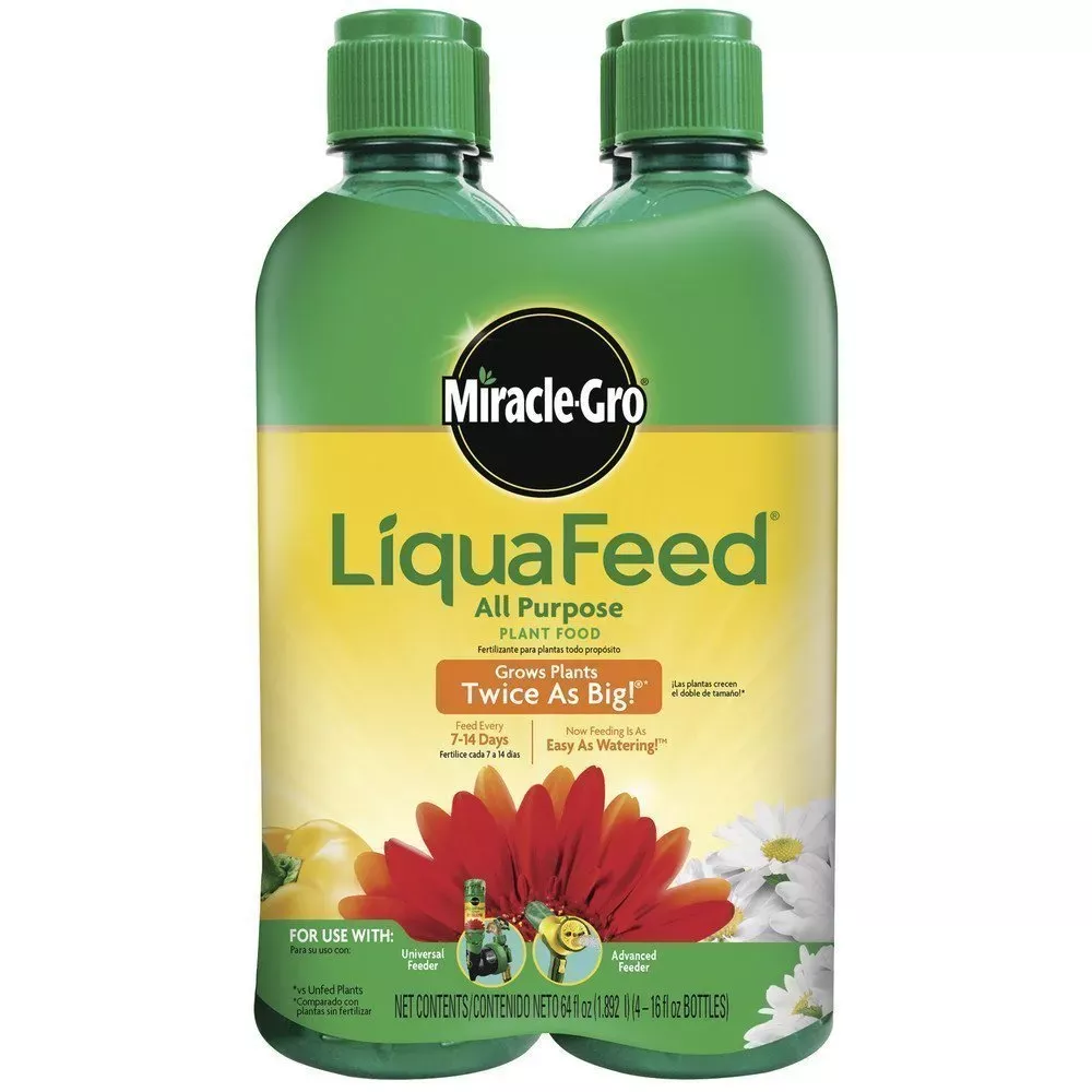 Miracle-Gro LiquaFeed All-Purpose Refill Plant Food - 4 Pk.