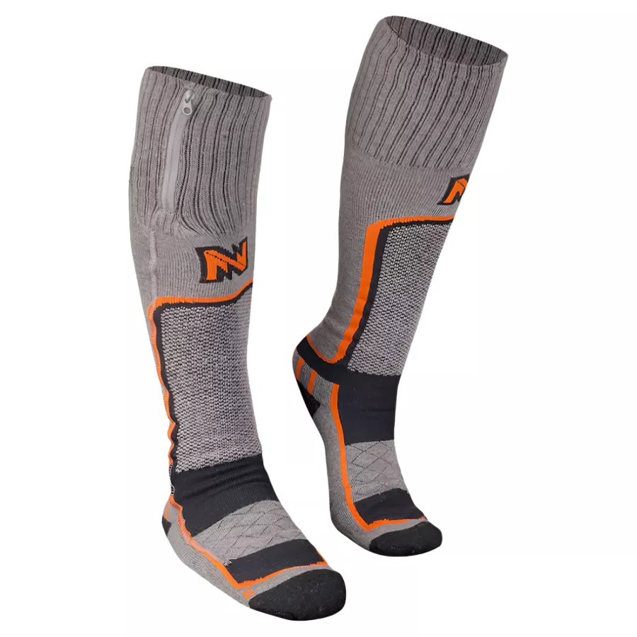 Mobile Warming Men's Pro Merino Heated Socks - Dark Grey