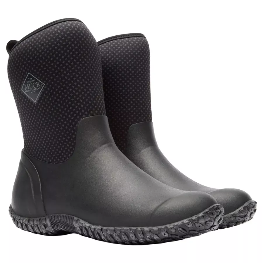Muck Boots Women's Muckster II Mid Boots - Black/Rose