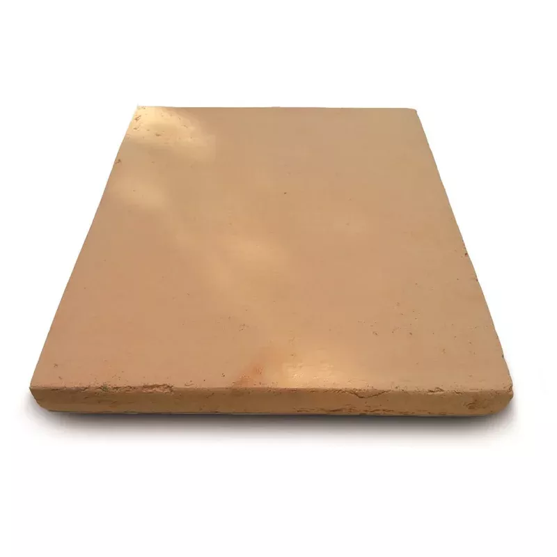 Naples Biscotto Clay Pizza Stone 34.5×39.5×2.5 cm Neapolitan Compliant