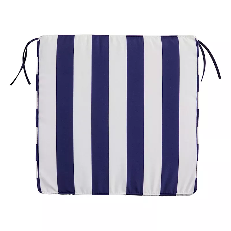 Navy Blue Awning Single Outdoor Deep Seat Cushion