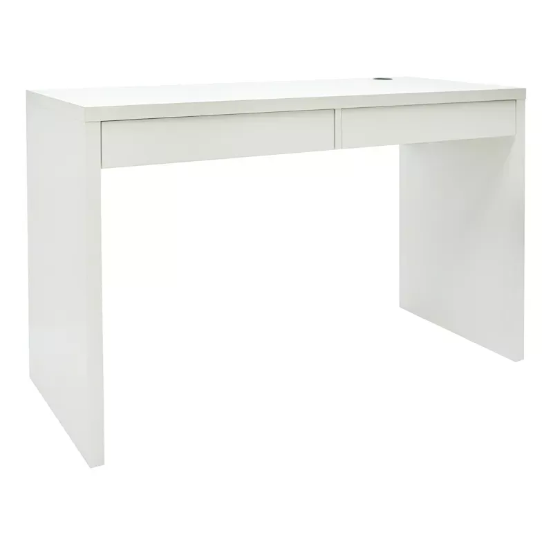 Nolan White Wooden Desk