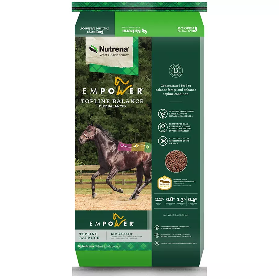 Nutrena Empower Balance Grass Formula Supplement - 40 lb