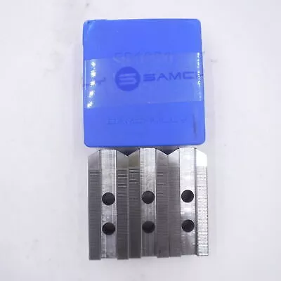 OEM Samchully Lathe Chuck Jaws, 254mm Max, 1.5mm x 60° Serrated Face, Round Soft