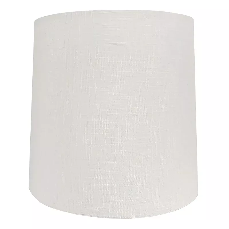 Off-White Tapered Drum Table Lamp Shade, 11"