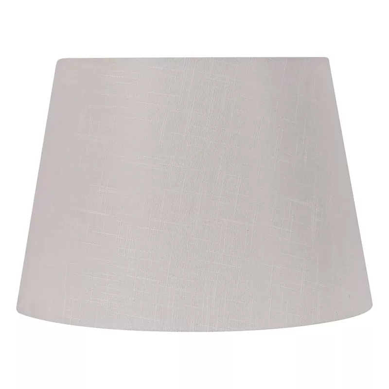 Off-White Tapered Drum Table Lamp Shade, 12"