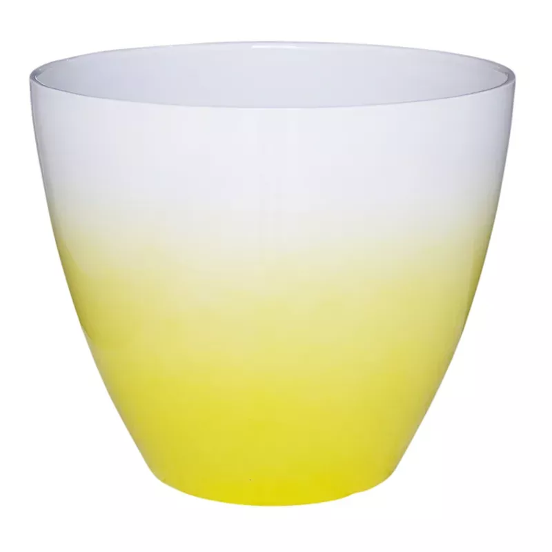 Ombre Yellow Egg Outdoor Planter, Small