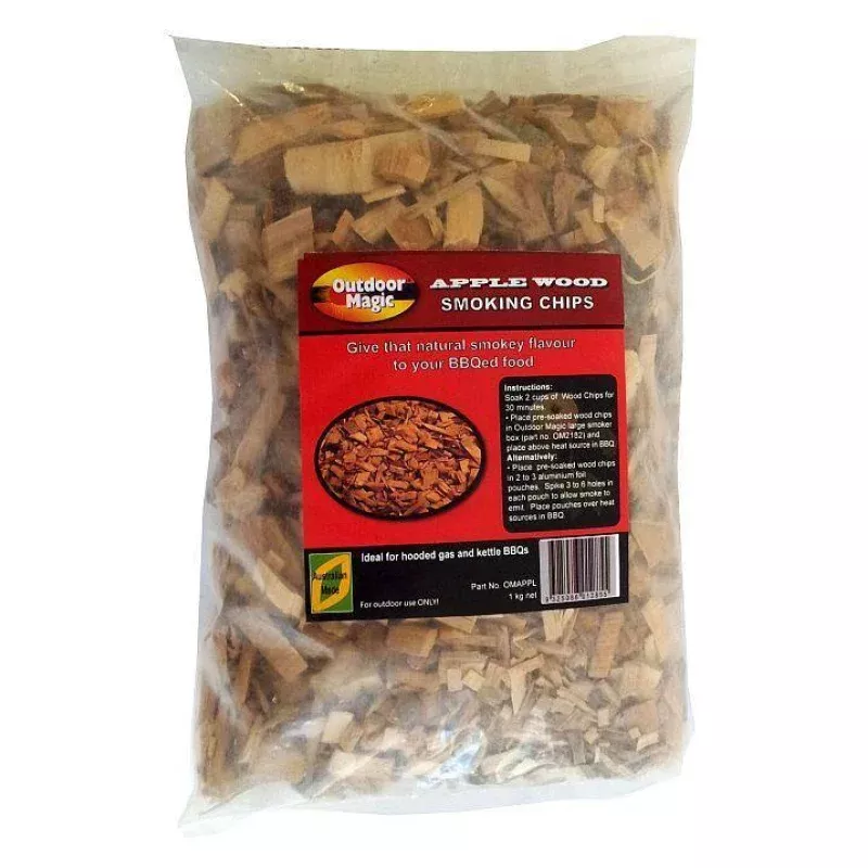 Outdoor Magic Apple 1kg Smoking Chips