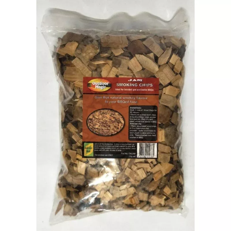 Outdoor Magic Jam Flavoured 1kg Smoking Chips
