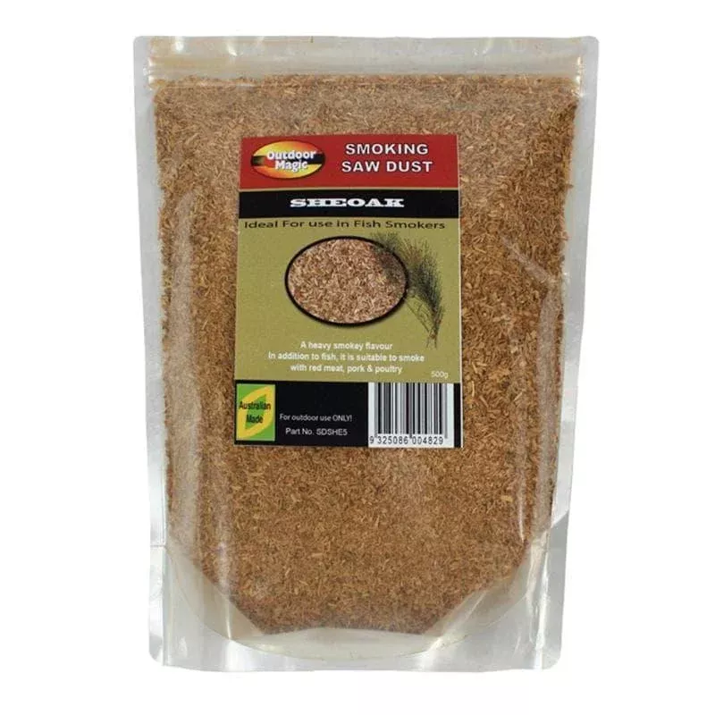 Outdoor Magic Sheoak 500g Smoking Sawdust