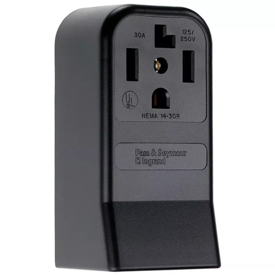 Pass & Seymour 4-Wire Surface Mount Range Power Outlet