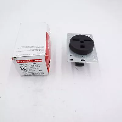 Pass & Seymour Legrand Power Outlet 30A 250 V 3801 Flush Mount 2P 3W