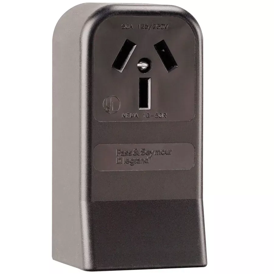 Pass & Seymour Surface Mount Range Power Outlet