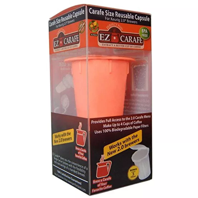 Perfect Pod EZ-Carafe Refillable Capsule Keurig 2.0 compatible