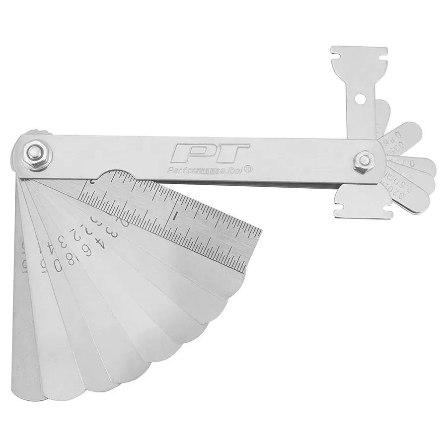 Performance Tool 15 Blade Thickness Gauge