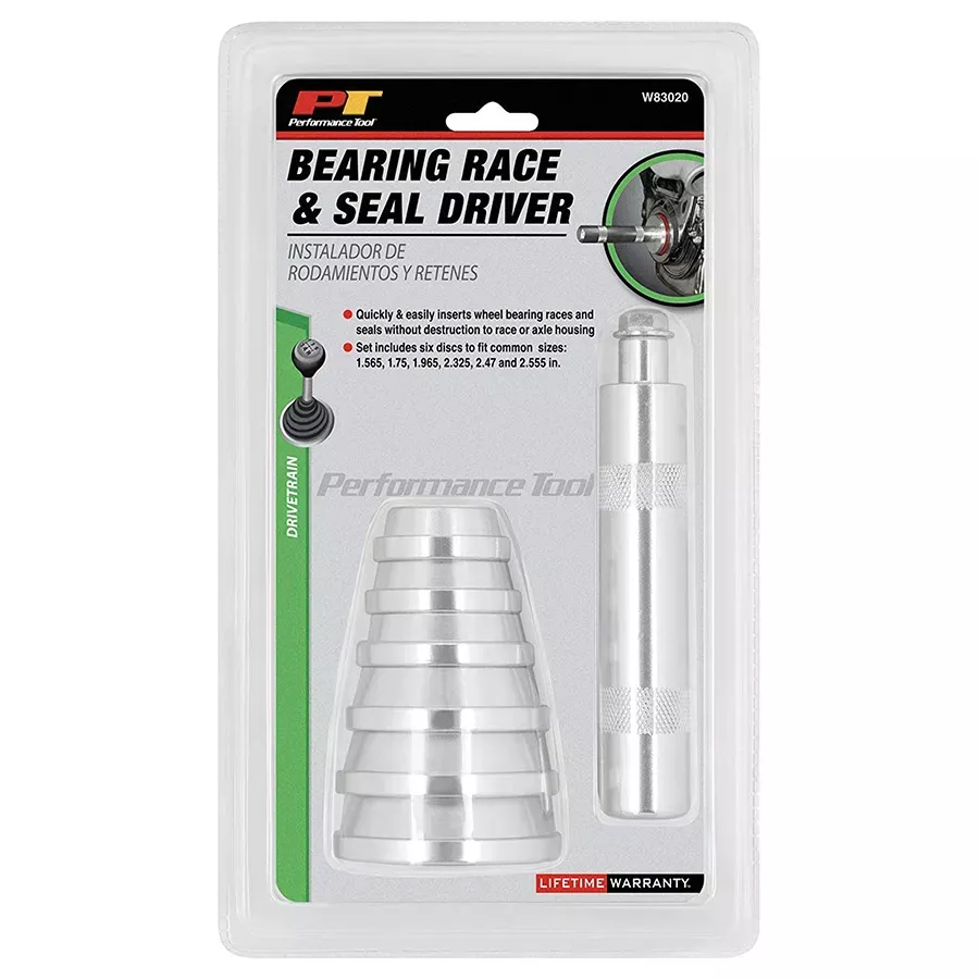 Performance Tool Bearing Race & Seal Driver Set - 7 pcs