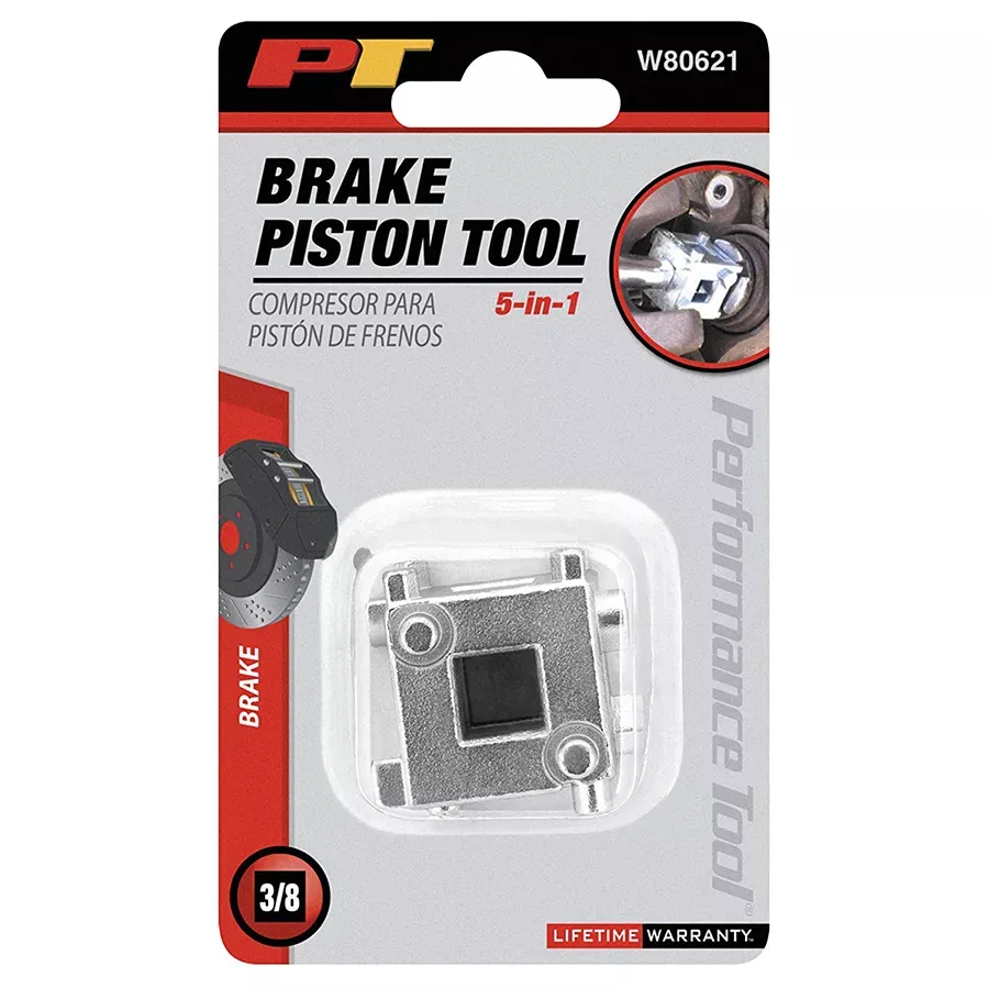 Performance Tool Drive Disc Brake Piston Tool - 3/8"